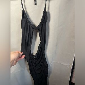 Black very sexy dress holster top.  It is a size medium brand is ASOS.